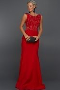 Langes Abendkleid Rot AN2476