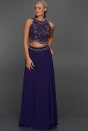 Langes Abendkleid Violette ST9090