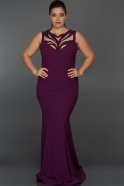 Langes Kleid in Übergröße Violette W10000