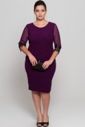 Kurzes Kleid in Übergröße Violette AR36747