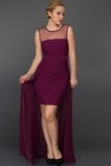 Langes Abendkleid Violett AR36952