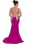 Langes übergroßes Abendkleid Violette O4272