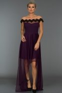 Vorderes kurzes hinteres langes Abendkleid Violette AR38015