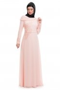 Hijab Kleid Lachs S4089