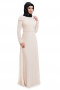 Hijab Kleid Weiß S4089
