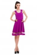 Kurzes Abendkleid Violette T2163