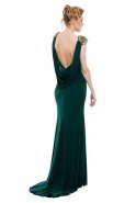 Langes Abendkleid Smaragdgrün AL7175