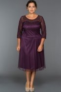 Kurzes Kleid in Übergröße Violette BC8768