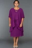Kurzes übergroßes Abendkleid Violette C9028