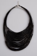 Halskette Schwarz AB001
