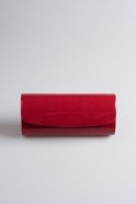 Patent Leder Portfolio Taschen Rot V475