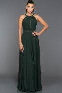Langes Abendkleid Smaragdgrün AN2481