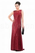 Langes Abendkleid Rot M1393-01
