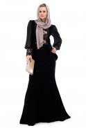 Hijab Kleid Puder S9003