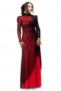 Hijab Kleid Koralle S3472