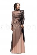 Hijab Kleid Lachs S3472