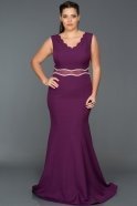 Langes Kleid in Übergröße Violette AN6047