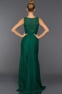 Langes Abendkleid Smaragdgrün AN2493