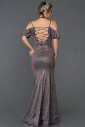 Langes Meerjungfrau-Abendkleid Violette ABU356