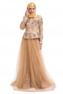 Hijab Kleid Lachs S9027