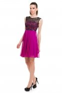 Kurzes Abendkleid Violette T2157