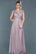 Abendkleid Lang Lavendel hell ABU025