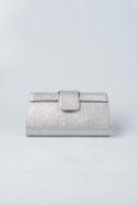 Silberne Portfolio-Taschen Silber V494