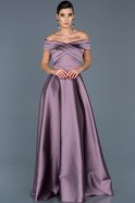 Verlobungskleid Lang Lavendel ABU541