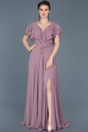 Abendkleid Lang Lavendel ABU032