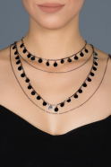 Halskette Anthrazit EB140