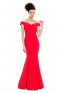 Langes Abendkleid Rot MT15-066