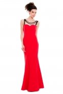 Langes Abendkleid Rot MT15-038
