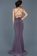 Abendkleid im Meerjungfrau-Stil Lang Lavendel ABU620