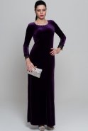 Langes Samt Abendkleid Violette AR36743