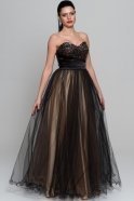 Prinzessin Ballkleid Schwarz F2485