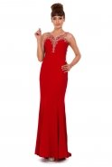 Langes Abendkleid Rot K4342220