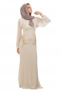 Hijab Kleid Weiß S3670