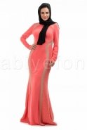 Hijab Kleid Rosarot S3846