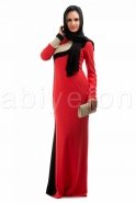 Hijab Kleid Koralle S3808