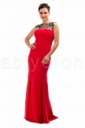 Langes Abendkleid Rot C6072
