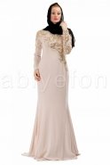 Hijab Kleid Weiß S3820