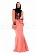 Hijab Kleid Hellrosa S9003