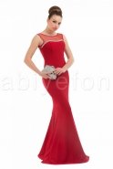 Langes Abendkleid Rot C6096