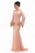 Hijab Kleid Lachs F1202