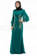 Hijab Kleid Smaragdgrün S3684