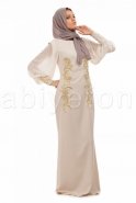 Hijab Kleid Weiß S3684