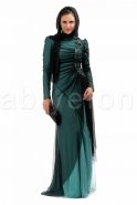 Hijab Kleid Minzgrün S3472