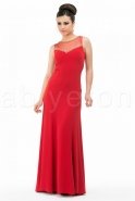 Langes Abendkleid Rot R2069