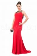 Langes Abendkleid Rot C6073
