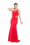 Langes Abendkleid Rot C6061